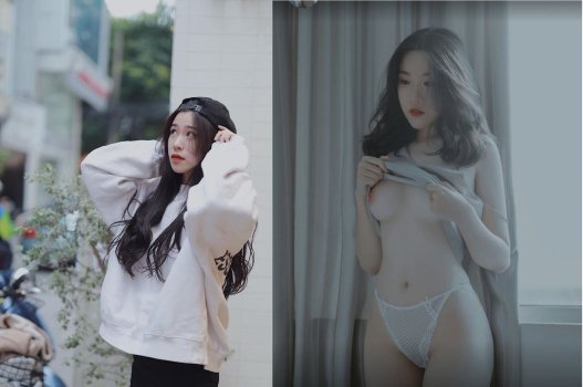 Gần gũi Đỗ Thu Thủy nước thấm đẫm cả giường