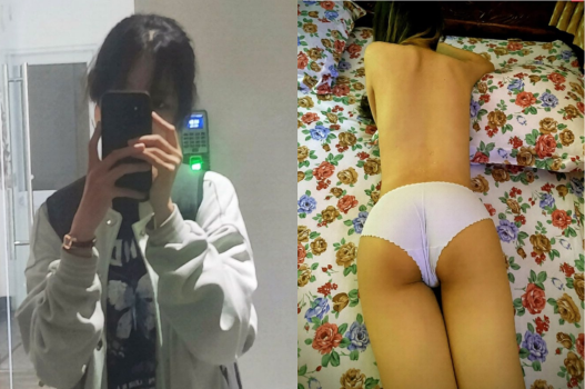 Nữ sinh trốn học sang nhà ny đụ phê pha